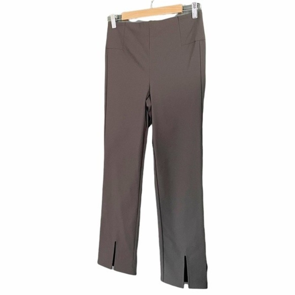 Athleta Wander Straight Front Split Hem Pants Mus… - image 5